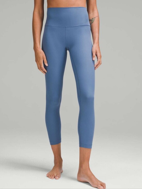 lululemon athletica Pants - Lululemon Align High-Rise Ribbed Pant 25" Size 8